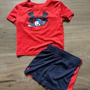 Toddler/Baby Boy Under Armour Outfit — Size 18 months